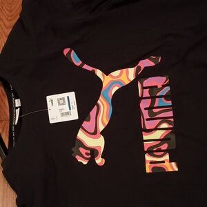 Puma Lava Flow Logo Tee